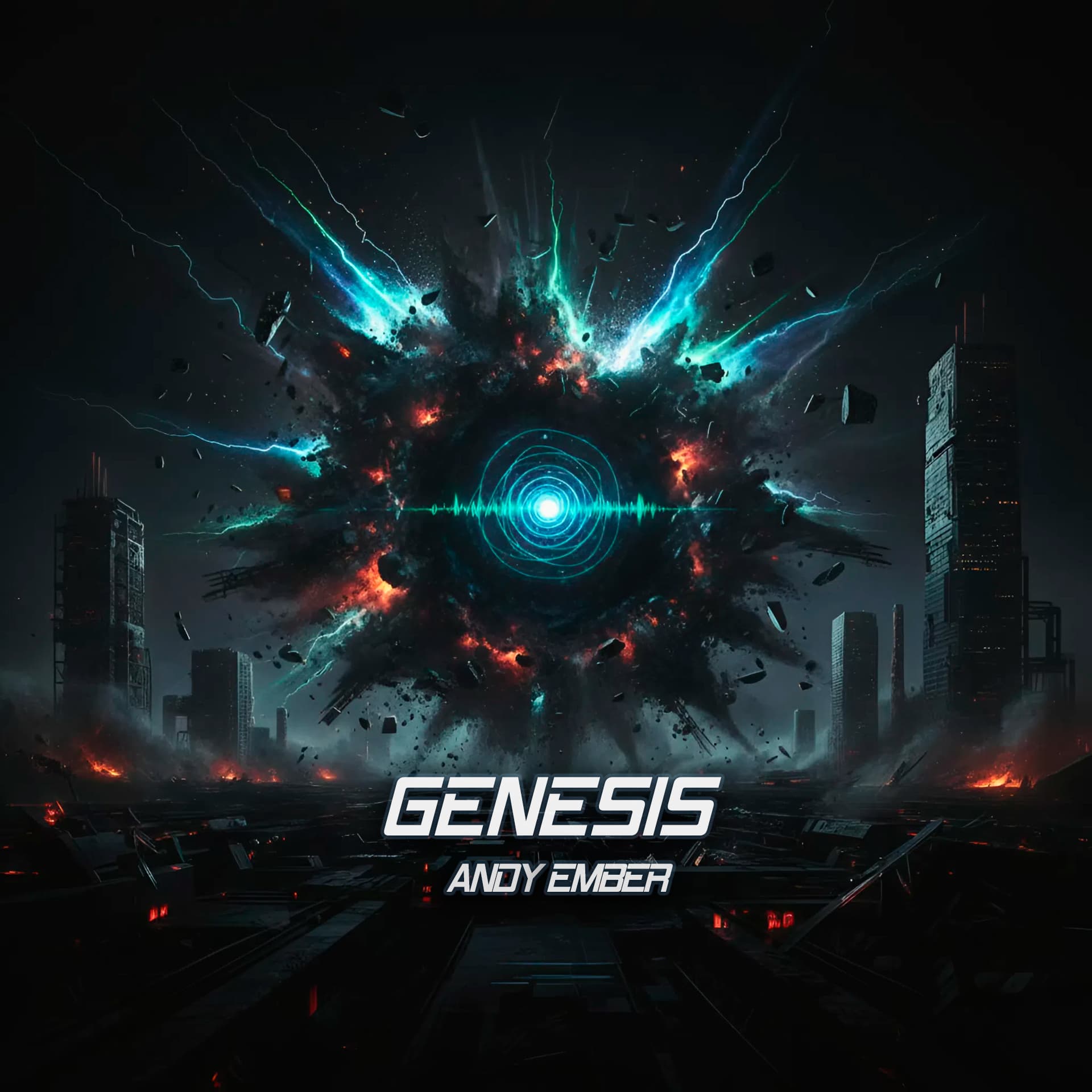 Genesis track cover artwork by ANDY EMBER